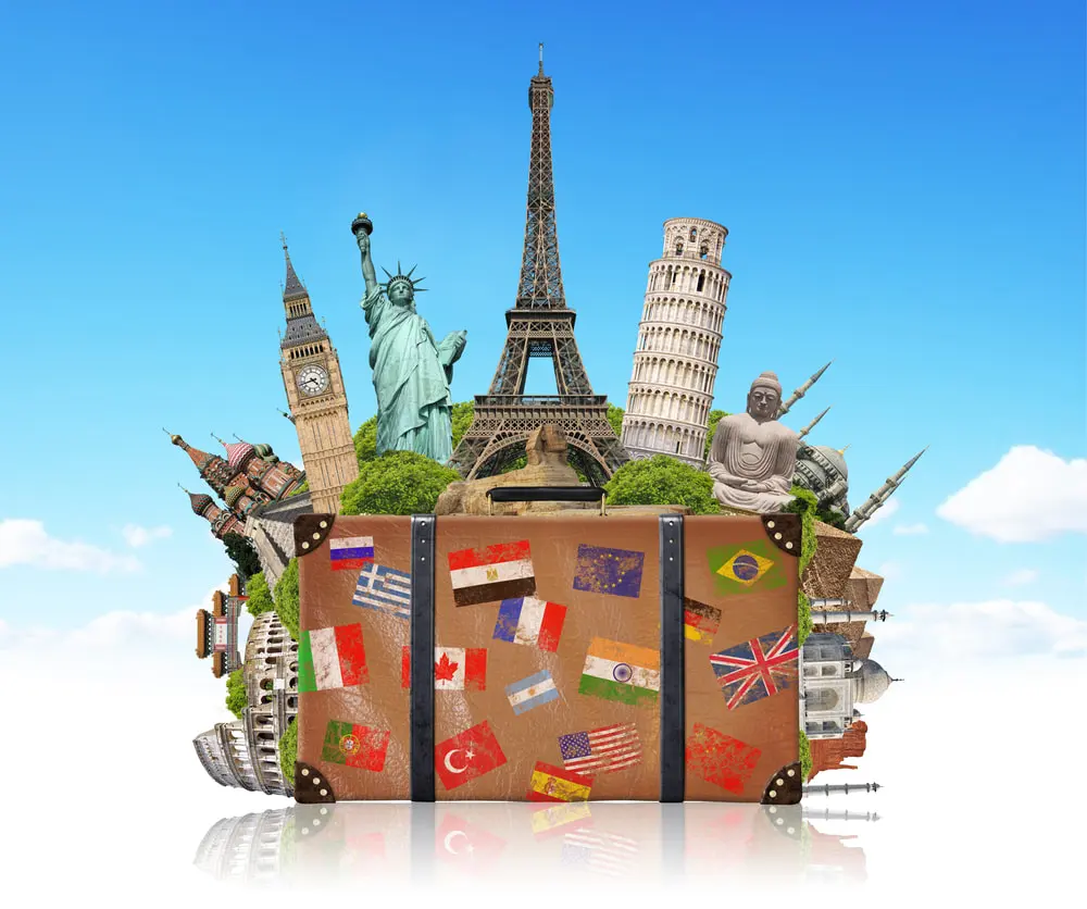 a Собираем виртуальный чемодан в Нью-Йорк, Сингапур, Париж и Дубаи
